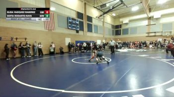 145lbs Champ. Round 1 - Elisa Vasquez Ramirez, Kamiakin (Girls) vs Sofia Rodarte-Nava, Skyview (Girls)