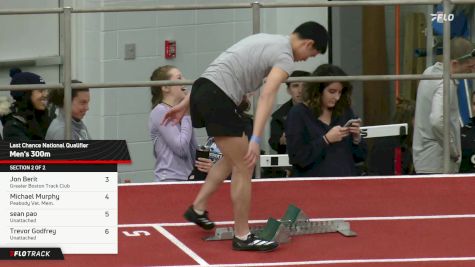 Men's 300m, Prelims 2