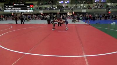 85 lbs Quarterfinal - Eli Appel, Dakota Boyz Wrestling Club vs Jaxon Anderberg, St. Peter Saints
