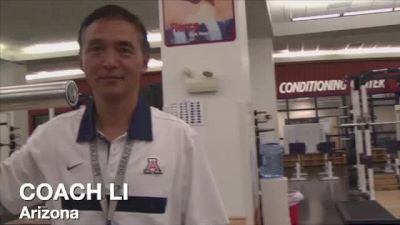 Arizona Wildcats and their strength workout