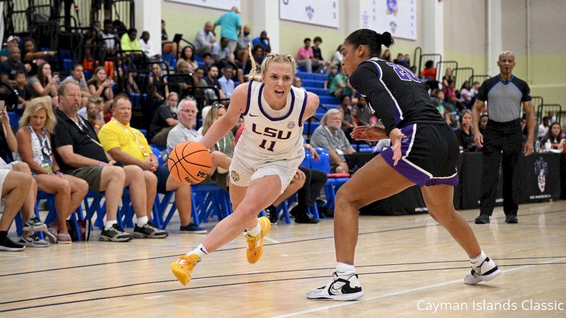 Check-In With LSU's Hailey Van Lith After Their 99-65 Win