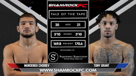 Max Choriev vs. Tony Grant - Shamrock FC 311 Full Fight Replay