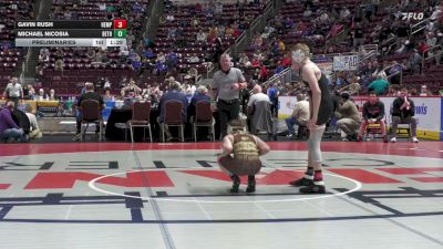 107 lbs Preliminaries - Gavin Rush, Hempfield vs Michael Nicosia, Bethlehem Catholic