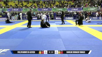 Caroline Brunacio Vinhaes vs Evellyn Monte De Azevedo 2025 Brasileiro Jiu-Jitsu IBJJF