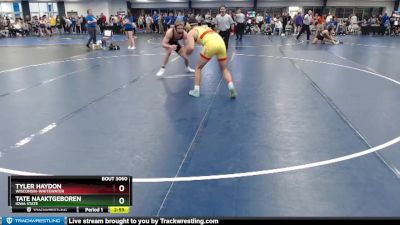 Elite 174 lbs Champ. Round 2 - Tate Naaktgeboren, Iowa State vs Tyler Haydon, Wisconsin-Whitewater