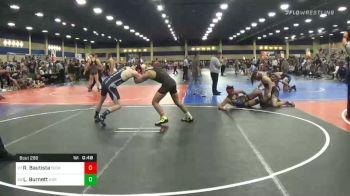 Match - Roberto Bautista, Tech Fall vs Levi Burnett, Nor Cal Wrestling Academy