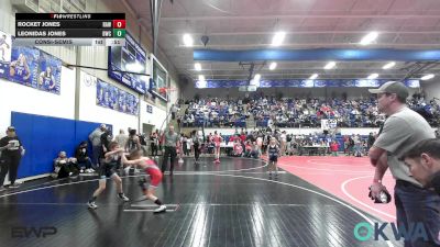 66 lbs Consolation - Rocket Jones, Raw Wrestling Club vs Leonidas Jones, Bartlesville Wrestling Club
