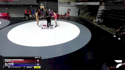 165 lbs Round 2 (10 Team) - Mason McDonnell, OCWA-FR vs Eli Fogel, MDWA-FR