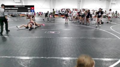 100 lbs Round 3 (3 Team) - Selena Hagood, R&R Ladies Black vs Lily Bradshaw, RPA