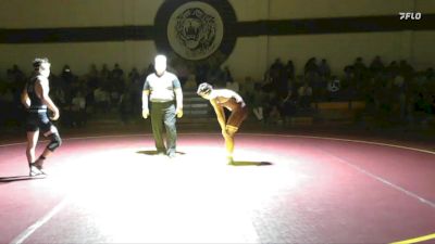138 lbs Round 1 (4 Team) - David Vega, Dripping Springs High School vs Tristyn Ulloa, San Antonio Johnson