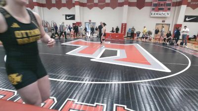 160 lbs Quarterfinal - Alondra Guzman, Friends University vs Darby Weidl, Ottawa University