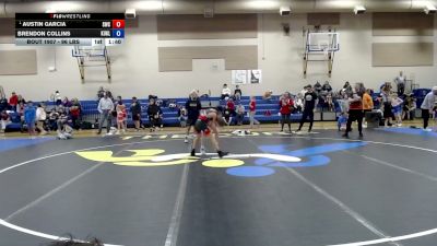 96 lbs Champ. Round 1 - Austin Garcia, Suples Wrestling Club vs Brendon Collins, Kuna Klub