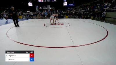 148 lbs Cons 16 #1 - Vivienne Legato, OH vs Jaycie Davis, WI