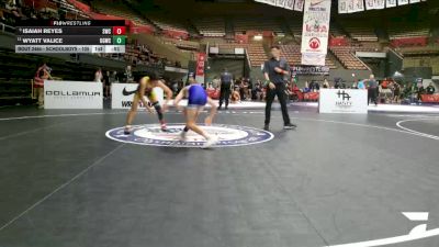 Schoolboys - 105 lbs Cons. Semis - Isaiah Reyes, Scotsmen Wrestling Club vs Wyatt Valice, USA Gold Wrestling Club