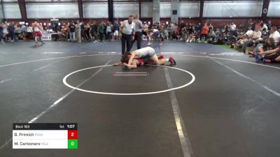 189 lbs Round Of 16 - Benjamin Primich, Pennsbury vs Mario Carbonaro, Yale Street