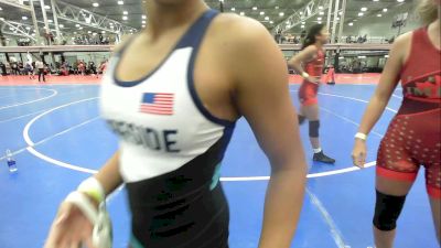 114 lbs Semifinal - Emma Chartres, Team Impact vs Lyric Hetzer, Ohio