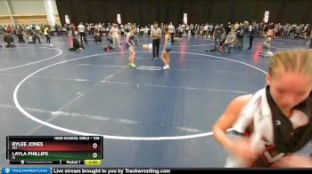106 lbs Champ. Round 2 - Rylee Jones, MO vs Layla Phillips, IA