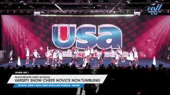 Northwood High School - Varsity Show Cheer Novice Non Tumbling [2025 Varsity Show Cheer Novice Non Tumbling - Medium Day 1] 2025 USA Spirit Natl's/Collegiate Champs/Jr. Natl's