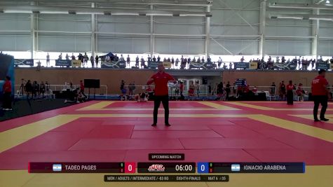Tadeo Pages vs Ignacio Arabena 2025 ADCC South American Championship