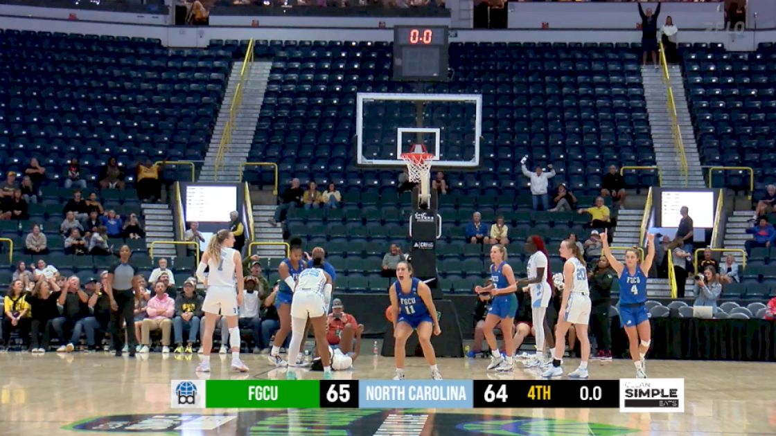 WATCH: Florida Gulf Coast Upsets No. 18 UNC
