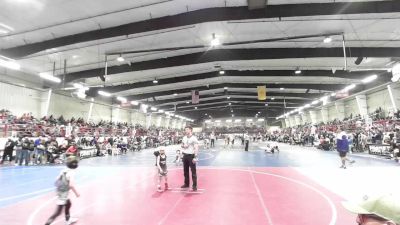 46 lbs Quarterfinal - Isaiah Lopez, Black Fox Wrestling Academy vs Bryer Bennetts, High Elevation WC