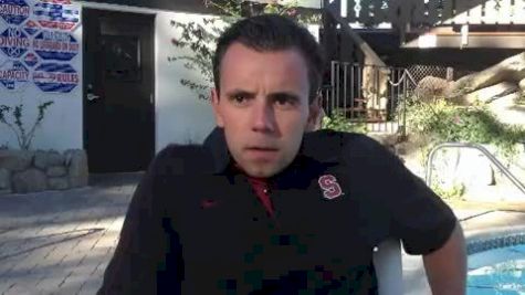 Chris Miltenburg on his Stanford men's squad