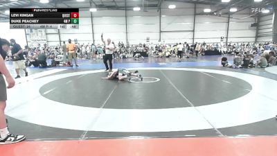 80 lbs Round Of 16 - Levi Kingan, Quest School Of Wrestling ES - EL vs Duke Peachey, 4M Power - EL
