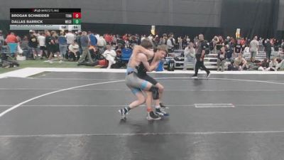 132 lbs Cons. Rd Of 64 - Dallas Barrick, West Central vs Brogan Schneider, Team Nazar
