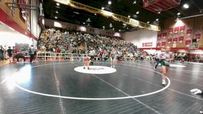 129-141 lbs Champ. Round 1 - Janea Soundingsides, Fort Washakie Middle School vs Stevie French, Cody Middle School