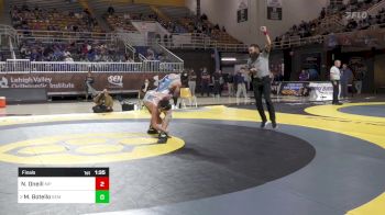 132 lbs Final - Nikolaus Oneill, Malvern Prep vs Matthew Botello, Wyoming Seminary