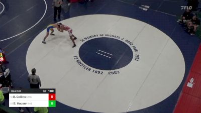 157 lbs Round Of 32 - Bryce Collins, Canon McMillan vs Brody Houser, River Valley