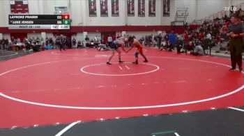149 lbs Champ. Round 1 - Layronz Fraser, Clackamas Community College vs Luke Jensen, Unattached