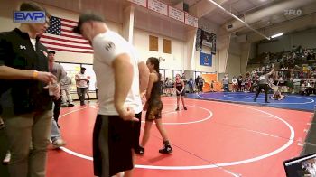 85 lbs Rr Rnd 1 - Natalie LeGrand, Sperry Wrestling Club vs Nevaeh Davis, Black Fox Wrestling Club