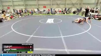 170 lbs Placement Matches (8 Team) - Tyler Ott, Illinois vs Dominic Tigner, Iowa