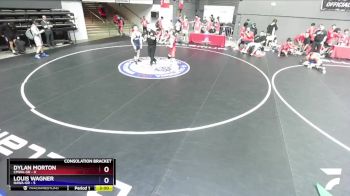 126 lbs Round 4 (16 Team) - Dylan Morton, CMWA-GR vs Louis Wagner, NAWA-GR