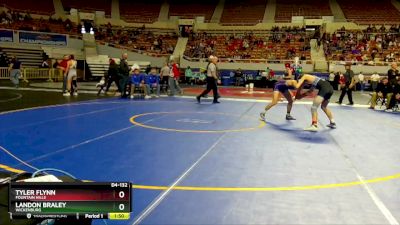 D4-132 lbs Champ. Round 1 - Tyler Flynn, Fountain Hills vs Landon Braley, Wickenburg