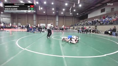 125A Semifinal - Evelyn Allison, Grain Valley vs Addison Garrett, Rogers