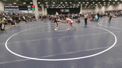 157 lbs Champ. Rd Of 32 - Benjamin Miller, Wisconsin vs Bryce Rowland, Mat Demon Wrestling Club
