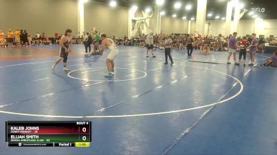 215 lbs Quarterfinals (8 Team) - Elijah Smith, Genoa Wrestling Club vs Kaleb Johns, Funky Monkey