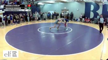 110 lbs. Cons. Round 6 - Annabelle Dunlop, Winnetonka vs Brooklyn Robinson, Northwest (Cedar Hill)