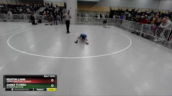 53 lbs Cons. Semi - Keaton Lanik, Summit Wrestling Academy vs Darek Flores, ISI Wrestling Club