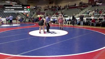 5A 235 lbs 1st Place Match - Kylee Laird, Russellville vs Amollia Contreras-Thompson, Arkansas High School