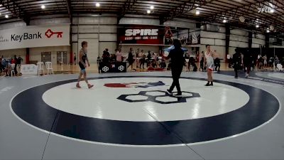 67 kg Champ. Round 2 - Ethan Mitchell, Ohio vs Andrew Collier, Warrior Regional Training Center