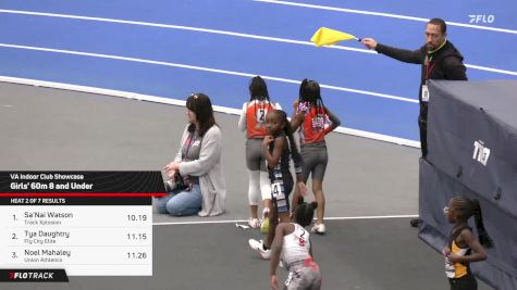 High School Girls' 60m, Finals 3 - Age 11-12