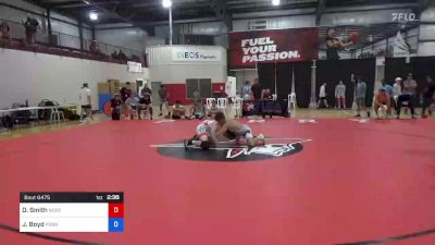 65 kg Consi Of 64 #2 - Dustin Smith, Noke Wrestling RTC vs Jeffrey Boyd, Pennsylvania