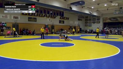 123 lbs Consi Of 16 #2 - Easton Pace, Layton (UT) vs Nikolas Duarte, Addison Trail (IL)