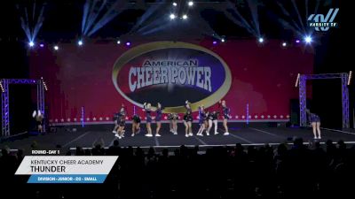 Kentucky Cheer Academy - Thunder [2023 L3 Junior - D2 - Small Day 1] 2023 ACP Columbus Grand Nationals