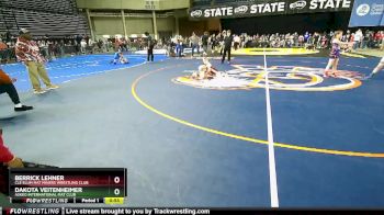 56 lbs 1st Place Match - Berrick Lehner, Cle Elum Mat Miners Wrestling Club vs Dakota Veitenheimer, Askeo International Mat Club