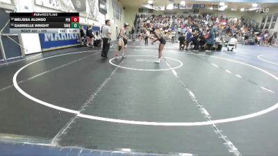 125 lbs Cons. Round 2 - Melissa Alonso, Perris vs Gabrielle Wright, Tahquitz