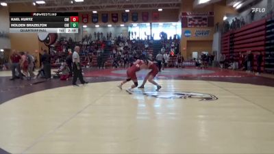 149 lbs Quarterfinal - Holden Brazelton, Coe vs Kael Kurtz, Coe